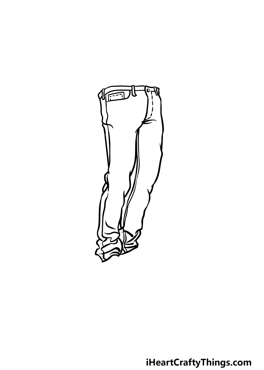 Jeans drawing