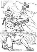 Return of the jedi coloring pages free coloring pages