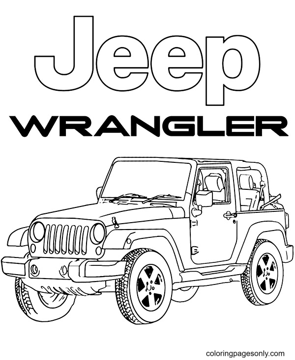 Jeep coloring pages printable for free download