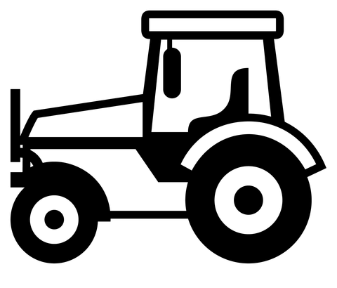 Tractor emoji coloring page free printable coloring pages