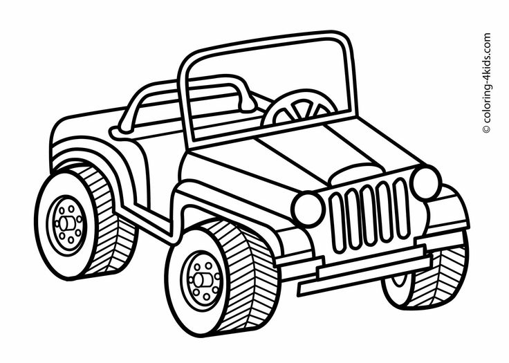 Jeep transportation coloring pages for kids printable cars coloring pages christmas coloring pages coloring pages