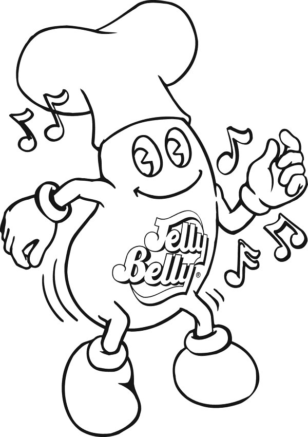 Jelly belly coloring pages printable for free download