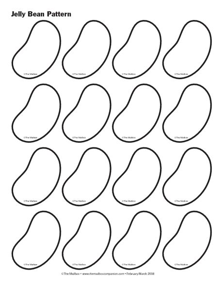 Jelly bean patterns