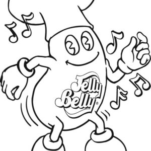 Jelly belly coloring pages printable for free download