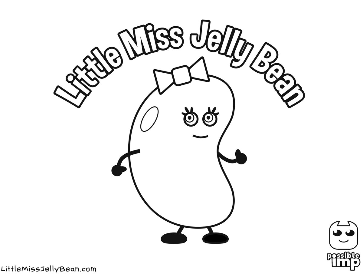 Little miss jelly bean on x tomorrow is nationalcolroringbookday what better way to practice than with a little miss jelly bean coloring page none none better way get your little miss jelly