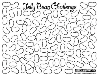 Trials jelly bean challenge by peachie speechie tpt