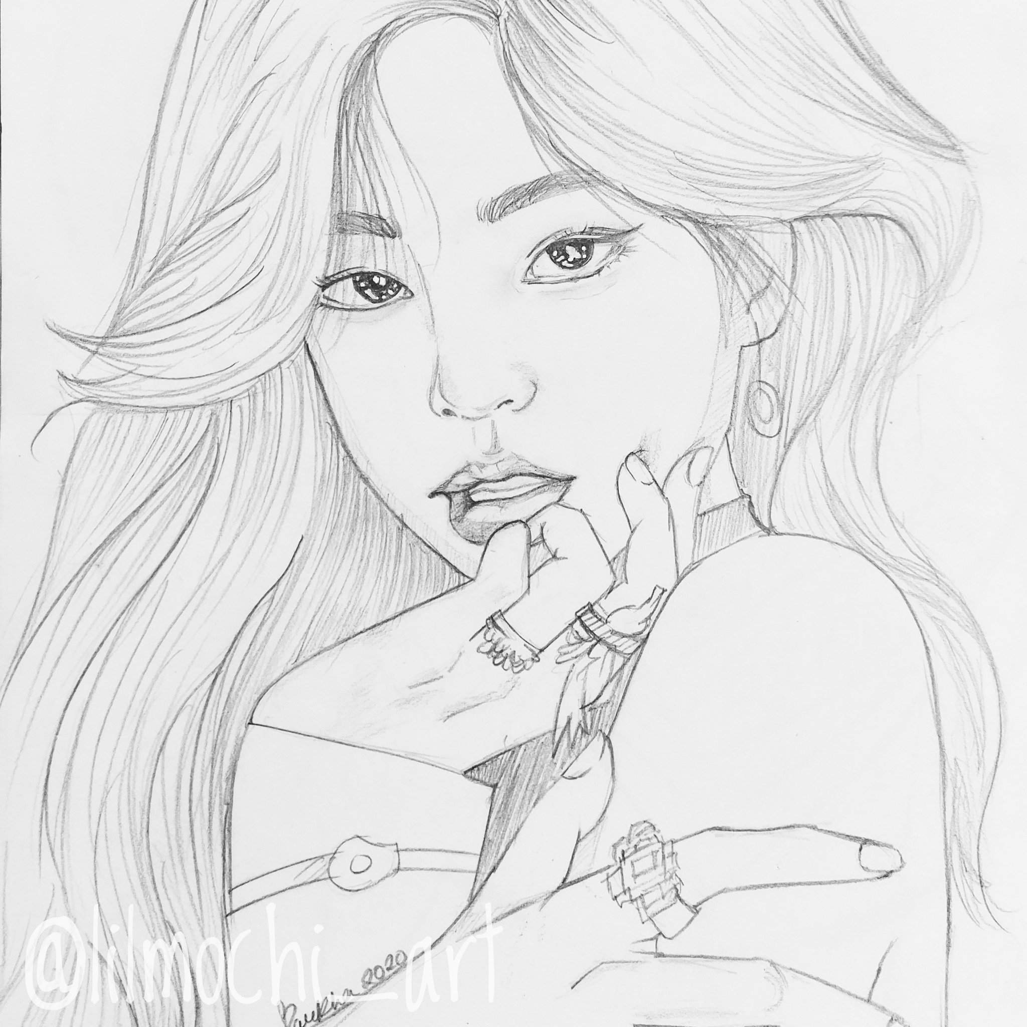 Jennie fanart fa blink ëëí amino