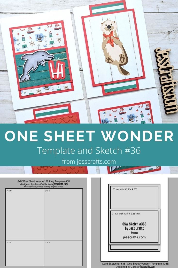 Jess crafts ideas in card sketches one sheet wonder card sketches templates