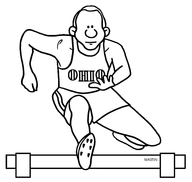 United clip art by phillip martin jesse owens