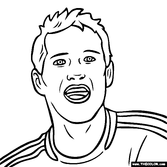 Faous people online coloring pages