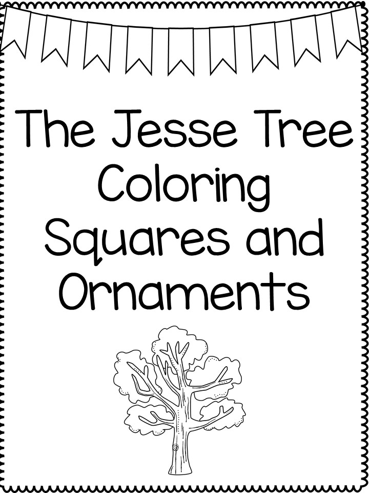 The jesse tree printable bible activities made by teachers