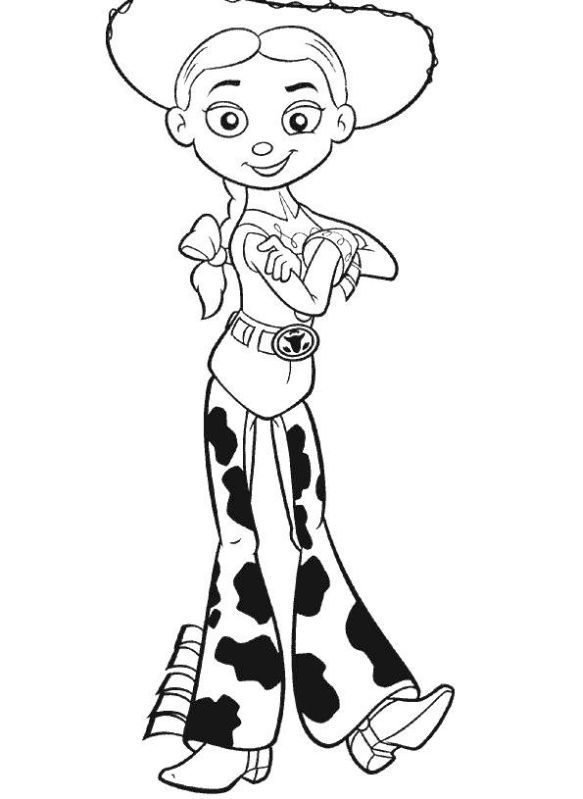 Enjoycoloring toy story coloring pages jessie toy story toy story pictures