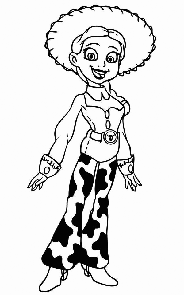 Jessie toy story coloring pages