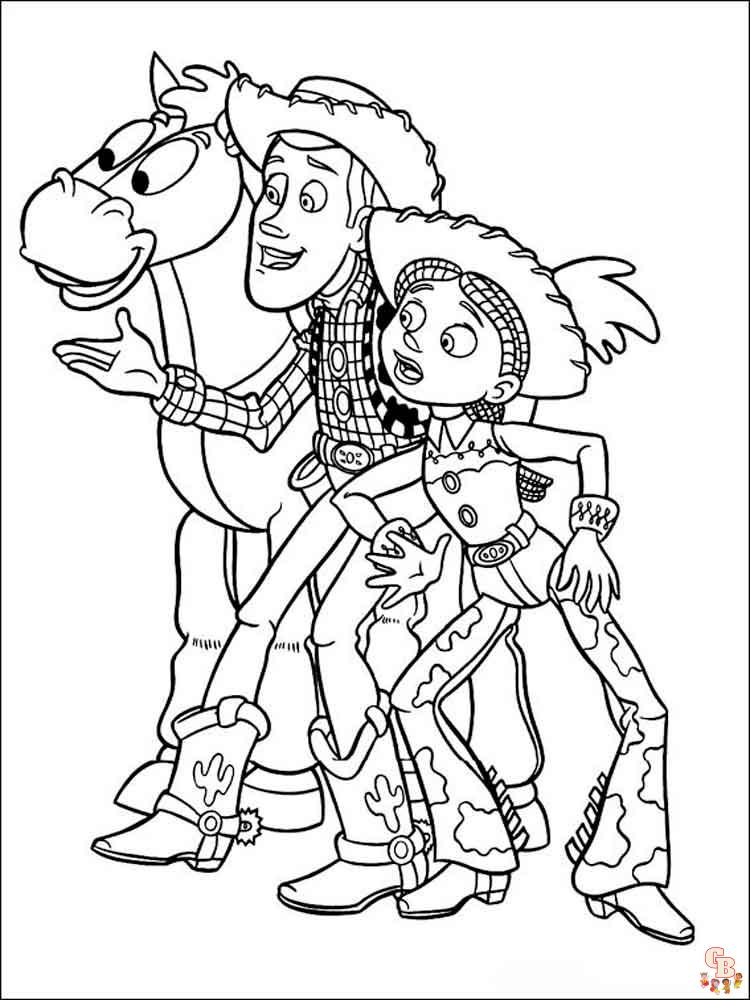 Best toy story coloring pages for kids