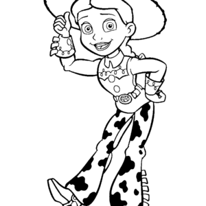 Jessie toy story coloring pages printable for free download