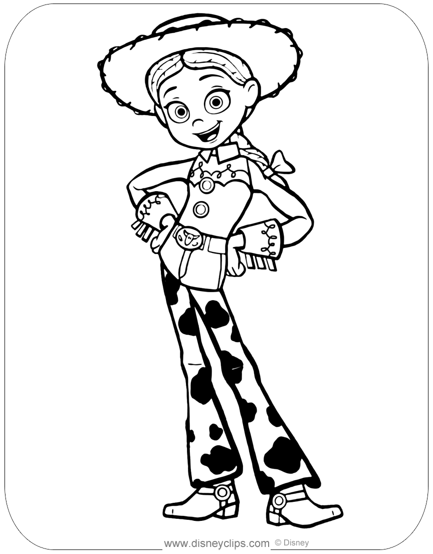 Printable toy story coloring pages