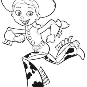 Jessie toy story coloring pages printable for free download