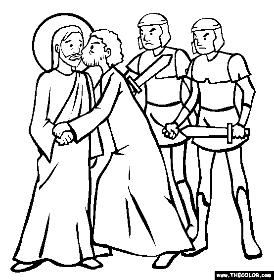 Bible stories online coloring pages