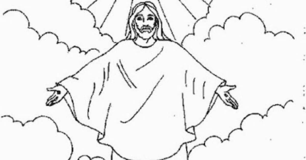 Jesus loves you coloring pages for kids