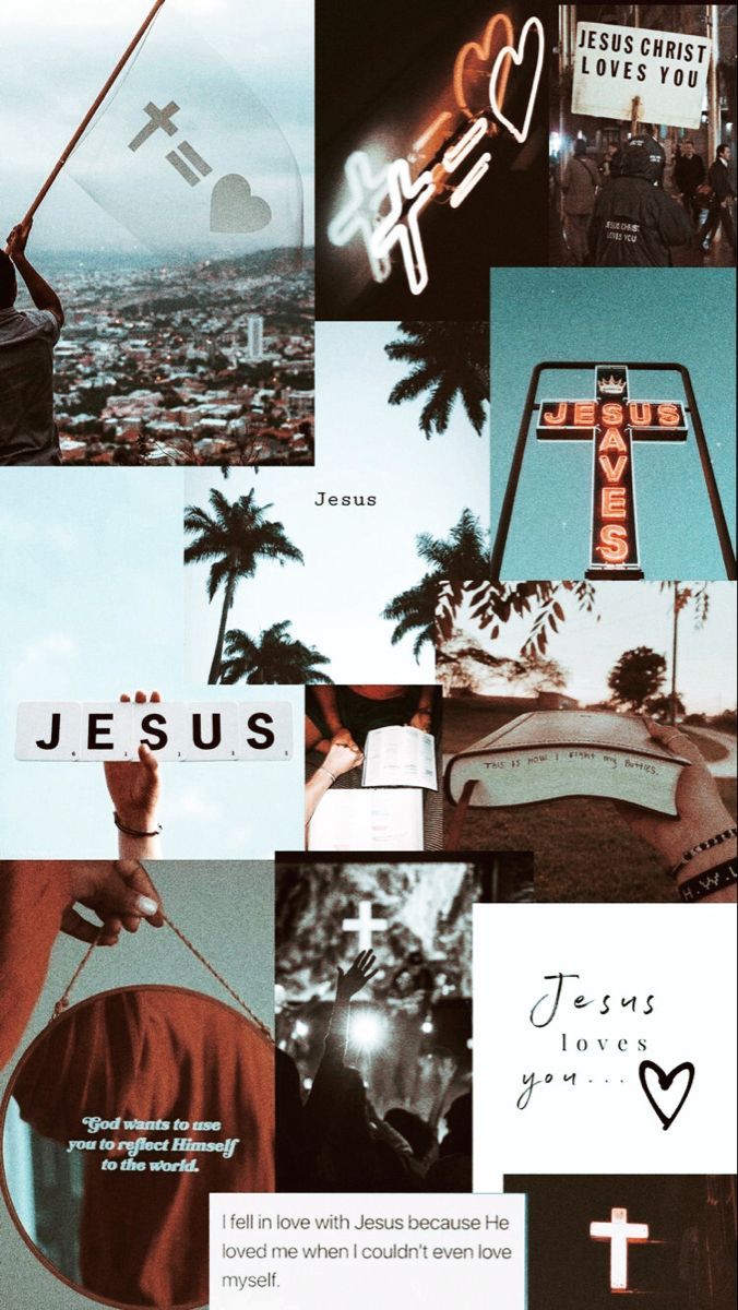 Jesus collage wallpapers