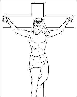 Free easter sunday school coloring page