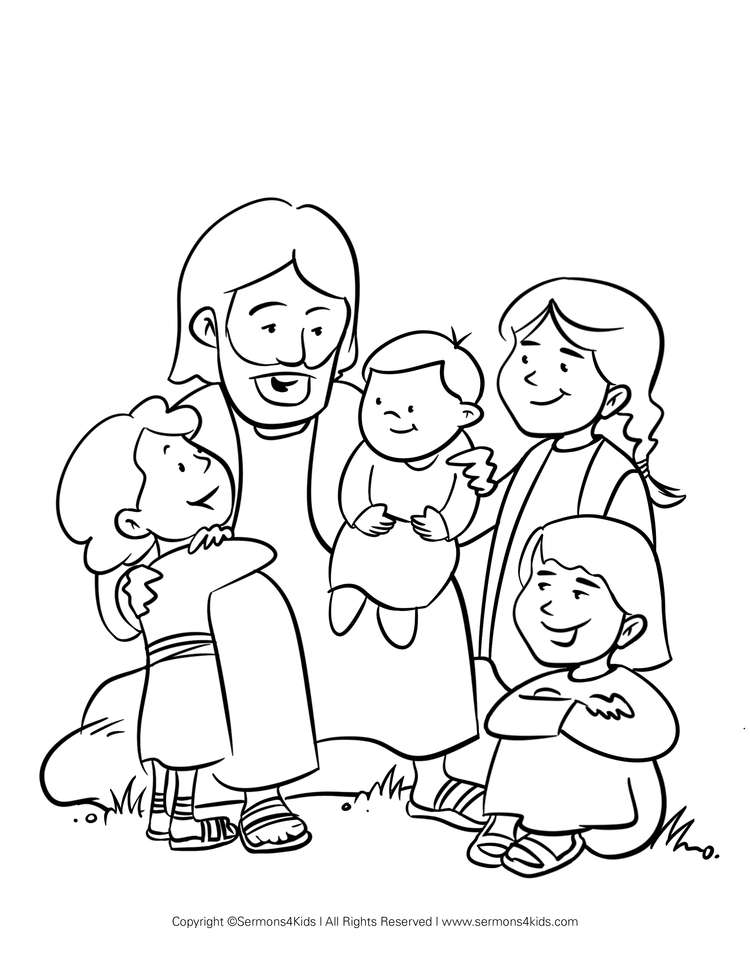Jesus and the children childrens sermons from