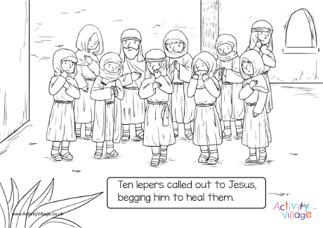 Ten lepers bible stories for kids le