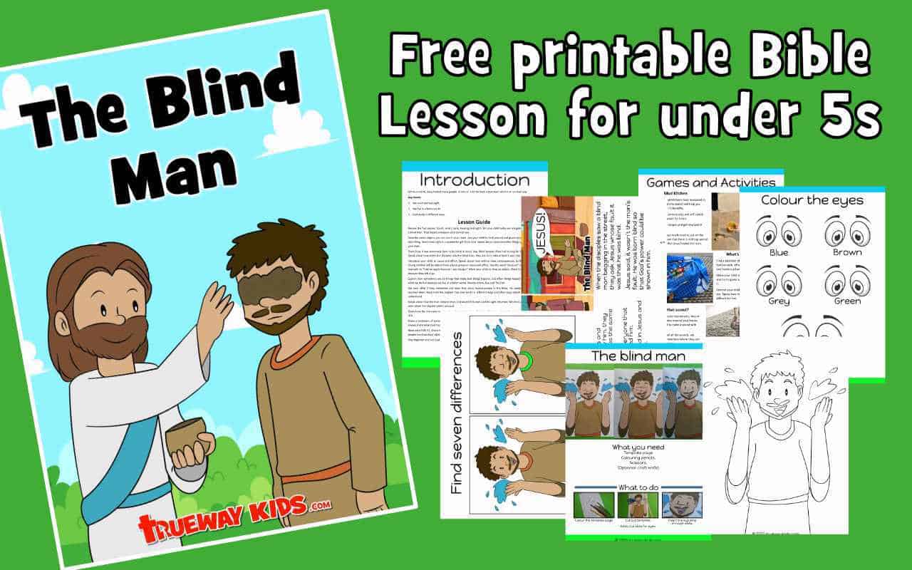 Jesus heals the blind man