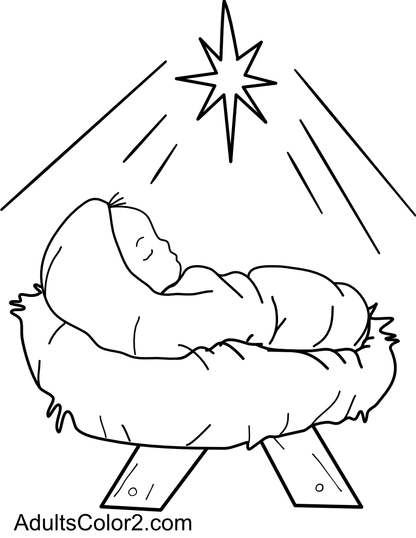 Printable free christmas coloring pages