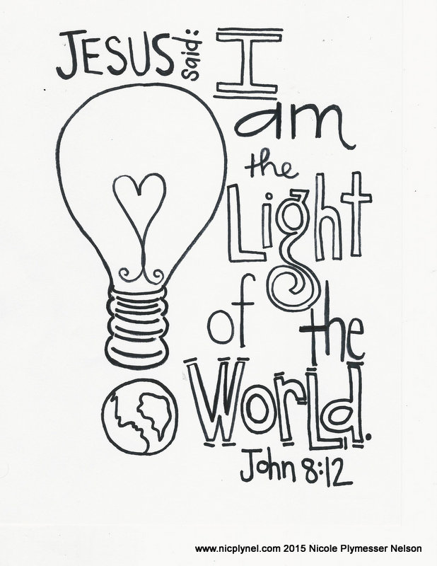 Light christian faith art journaling and bible study