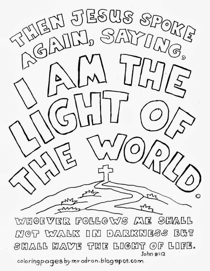 I am the light of the world coloring page see more at my blogger httpcoloringpageâ sunday school coloring pages bible lessons for kids bible coloring pages