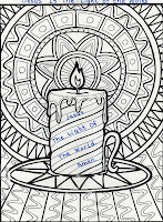 Elementary school enrichment activities jesus is the light coloring page