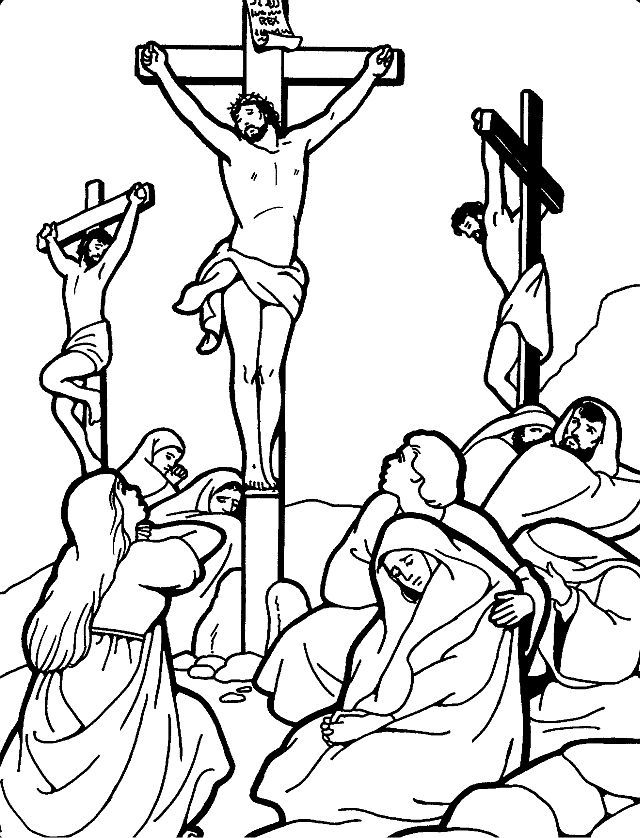 Cross coloring page sunday school coloring pages jesus coloring pages