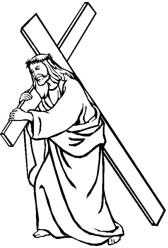 Good friday coloring pages and pintables for kids jesus coloring pages cross coloring page bible coloring pages