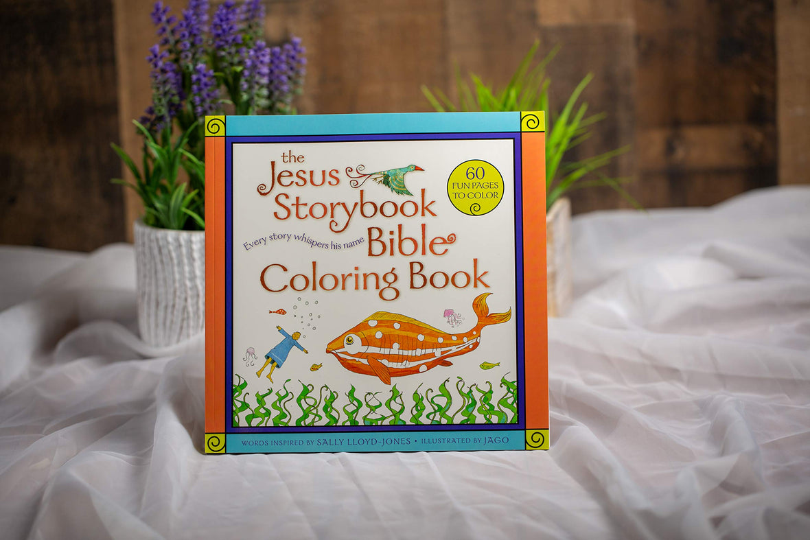 The jesus storybook bible coloring book for kids every story whispers â