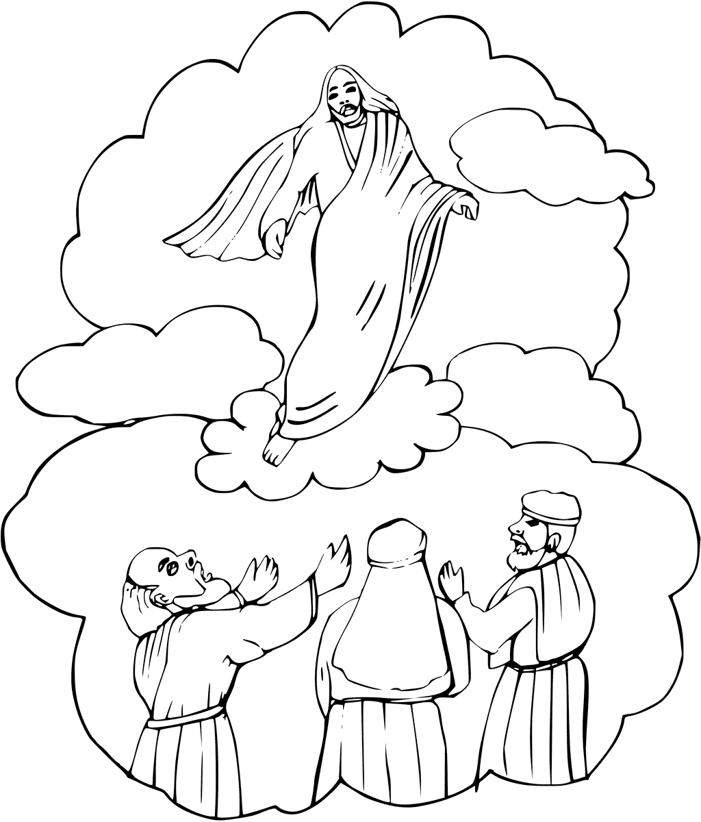 Resurrection coloring pages