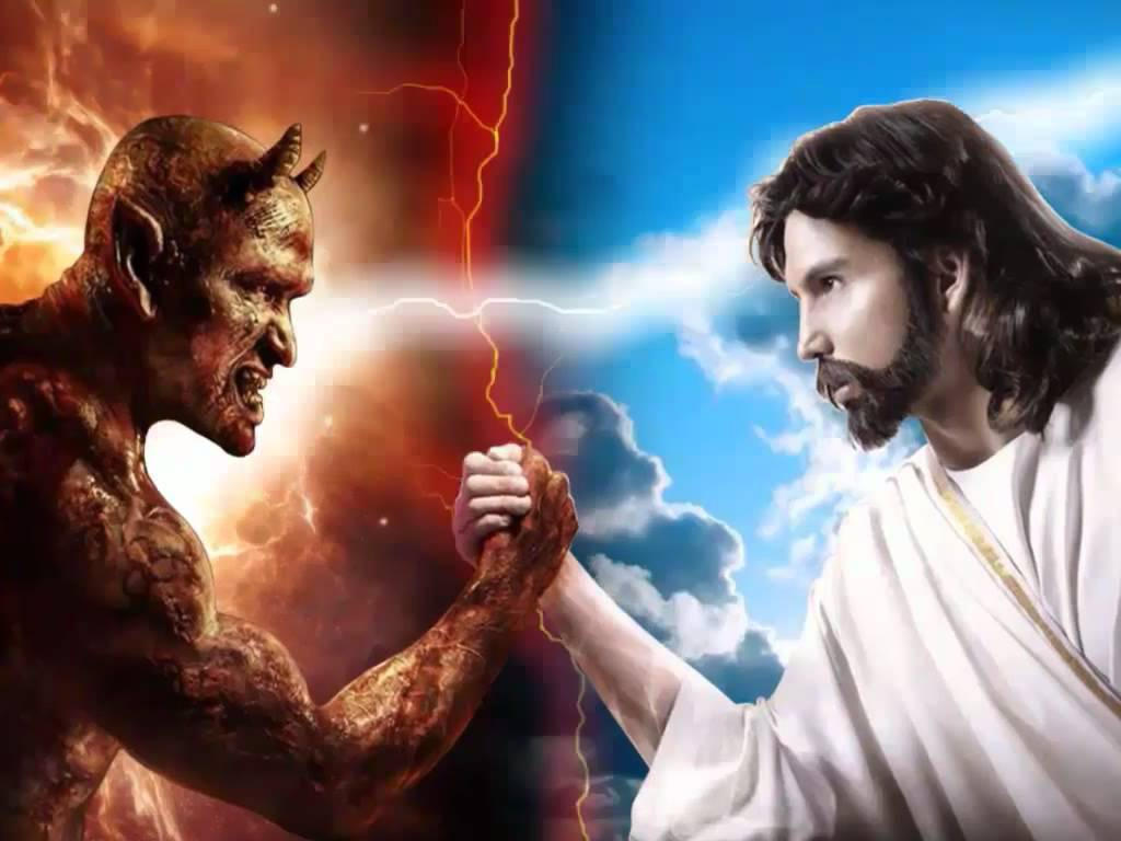 Download jesus vs satan wallpaper Bhmpics