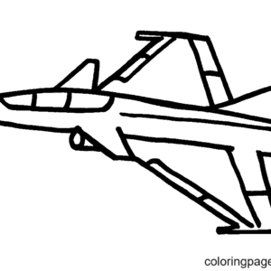 Airplane coloring pages printable for free download