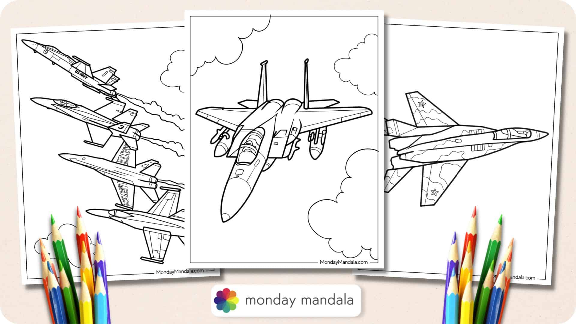 Jet coloring pages free pdf printables