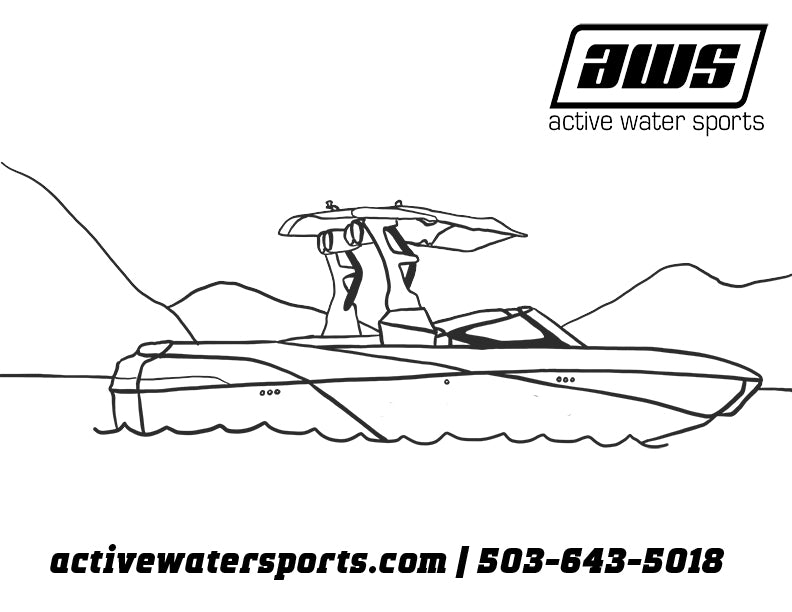 Boat coloring sheet