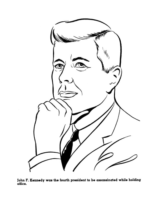 Bluebonkers us presidents coloring pages