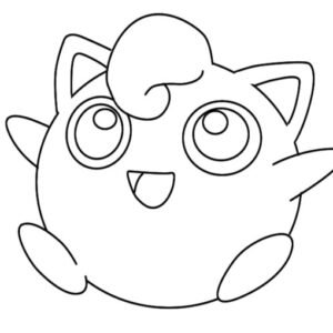 Jigglypuff coloring pages printable for free download