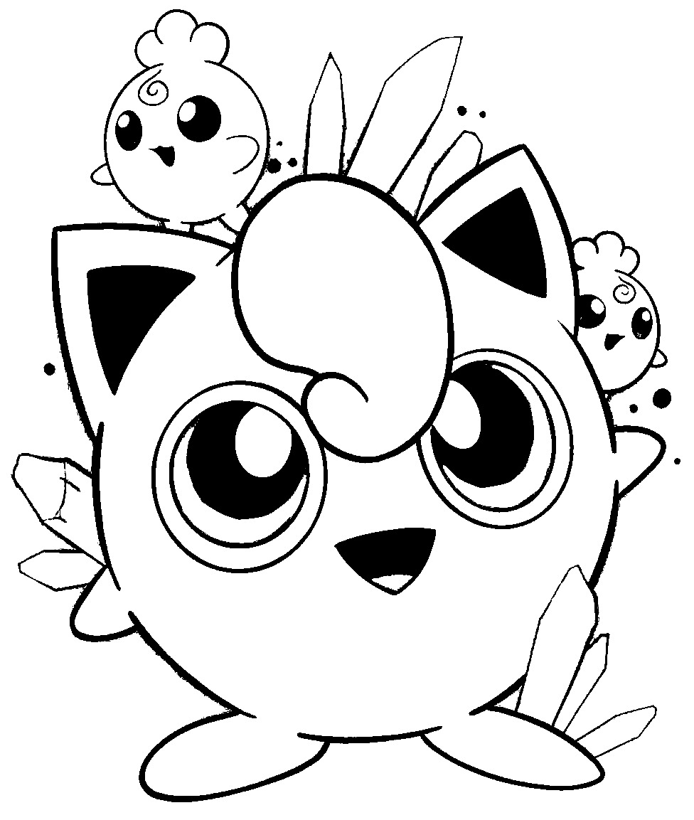 Jigglypuff coloring pages by coloringpageswk on