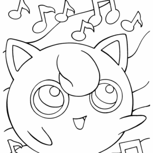 Jigglypuff coloring pages printable for free download