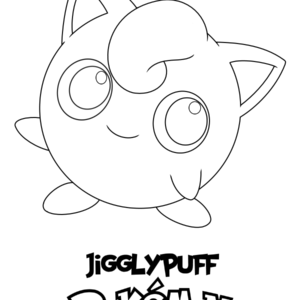 Jigglypuff coloring pages printable for free download