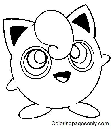 Jigglypuff coloring pages coloring pages pikachu coloring page unique coloring pages