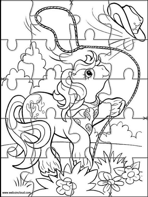 Printable jigsaw puzzles to cut out for kids my little pony coloring pages pãnei puzzles desenhos