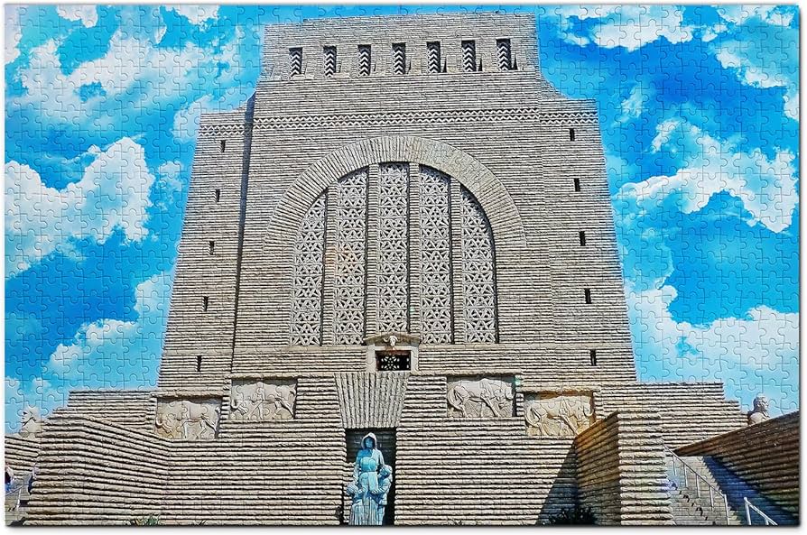 South africa jigsaw puzzle piece south africa voortrekker monument pretoria puzzle game artwork travel souvenir wooden toys games