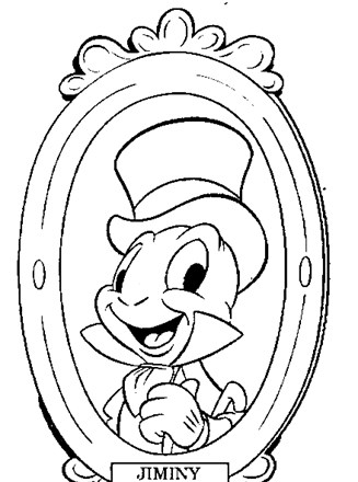 Pinocchio coloring page