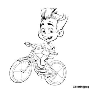 Jimmy neutron coloring pages printable for free download